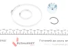 Шарнір рівних кутових швидкостей з елементами монтажу METELLI 151452 (фото 6)