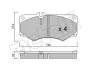 Комплект гальмівних колодок (дискових) 22-0014-0 METELLI 2200140 (фото 2)