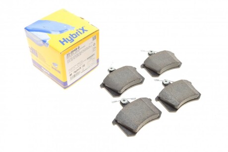Комплект гальмівних колодок (дискових) METELLI 22-0048-0