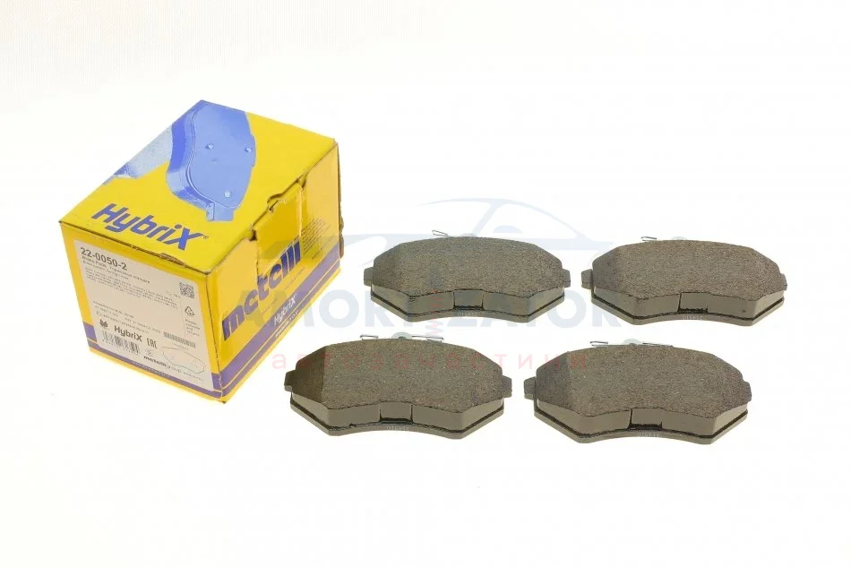 Комплект гальмівних колодок (дискових) 22-0050-2 METELLI 2200502 (фото 1)