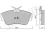 Комплект гальмівних колодок (дискових) 22-0164-0 METELLI 2201640 (фото 2)