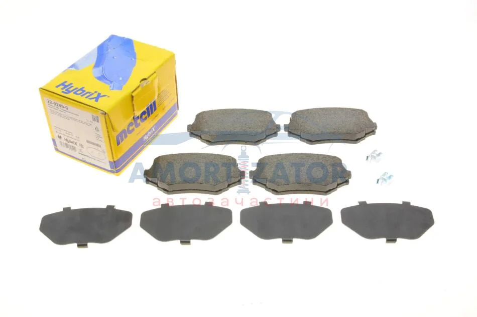 Комплект гальмівних колодок (дискових) 22-0249-0 METELLI 2202490 (фото 1)