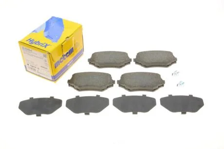 Комплект гальмівних колодок (дискових) 22-0249-0 METELLI 2202490
