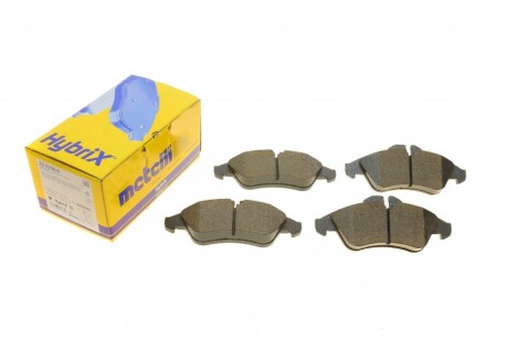 Комплект гальмівних колодок (дискових) METELLI 22-0256-0