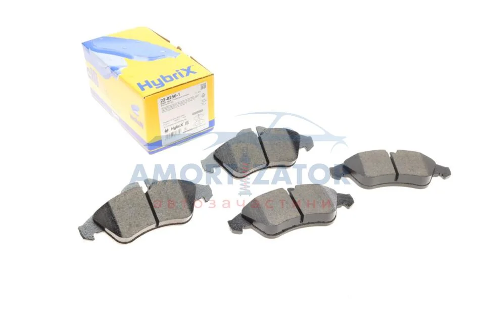Комплект гальмівних колодок (дискових) 22-0256-1 METELLI 2202561 (фото 1)
