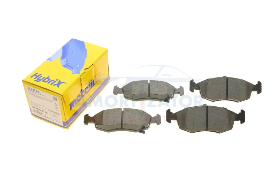 Комплект гальмівних колодок (дискових) METELLI 2202745 (фото 1)