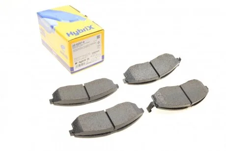 Комплект гальмівних колодок (дискових) METELLI 2202970