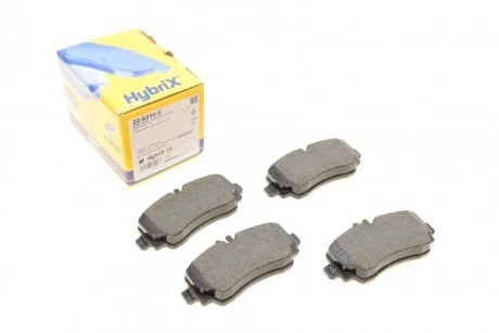 Комплект гальмівних колодок (дискових) 22-0310-0 METELLI 2203100