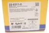 Комплект гальмівних колодок (дискових) 22-0311-0 METELLI 2203110 (фото 10)