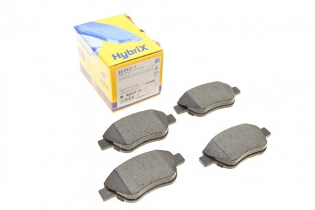 Комплект гальмівних колодок (дискових) METELLI 22-0321-1