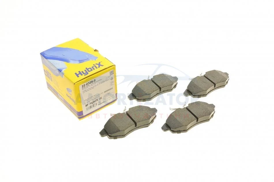 Комплект гальмівних колодок (дискових) 22-0328-0 METELLI 2203280 (фото 1)