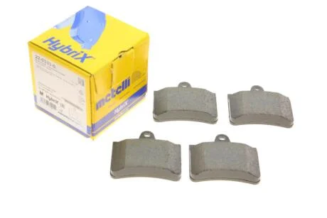Комплект гальмівних колодок (дискових) 22-0333-0 METELLI 2203330