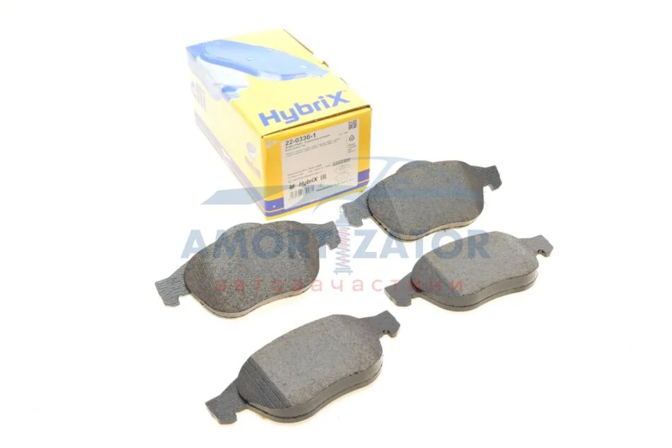 Комплект гальмівних колодок (дискових) 22-0336-1 METELLI 2203361 (фото 1)