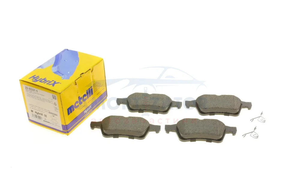 Комплект гальмівних колодок (дискових) 22-0337-1 METELLI 2203371 (фото 1)