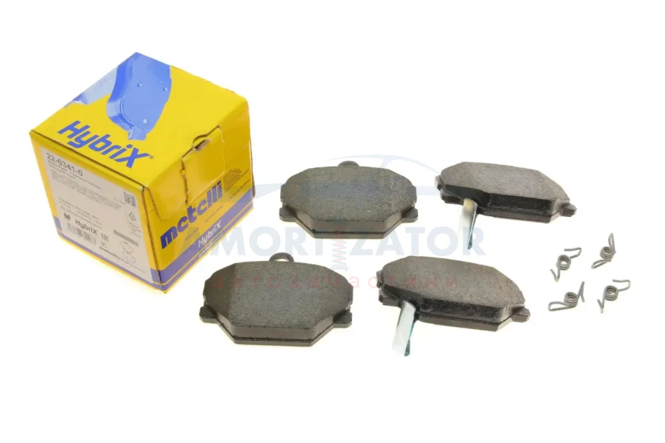 Комплект гальмівних колодок (дискових) 22-0341-0 METELLI 2203410 (фото 1)