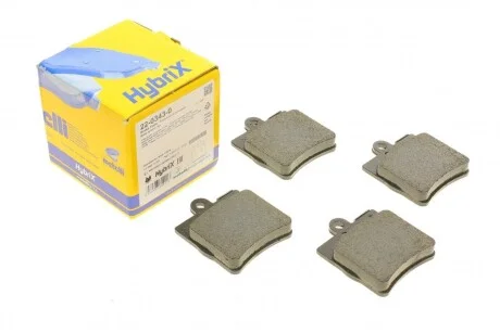 Комплект гальмівних колодок (дискових) 22-0343-0 METELLI 2203430