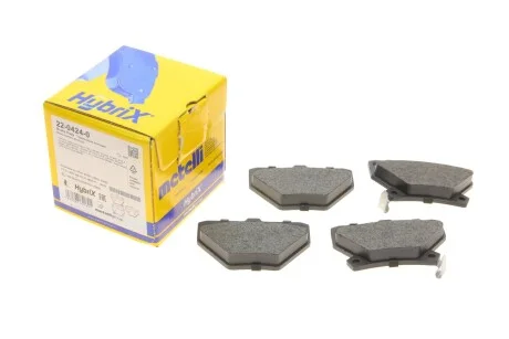 Комплект гальмівних колодок (дискових) 22-0424-0 METELLI 2204240