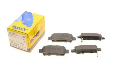 Комплект гальмівних колодок (дискових) METELLI 2204280