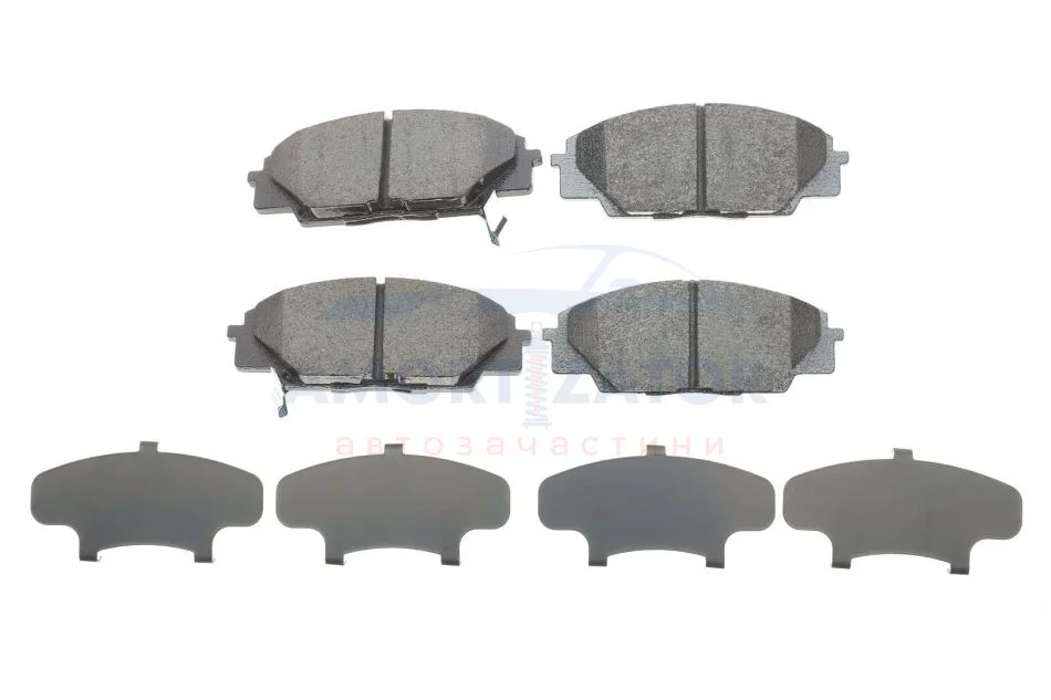 Комплект гальмівних колодок (дискових) METELLI 2204350 (фото 1)