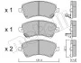 Комплект гальмівних колодок (дискових) 22-0446-0 METELLI 2204460 (фото 2)