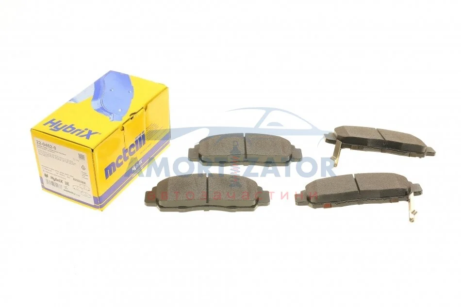 Комплект гальмівних колодок (дискових) 22-0462-0 METELLI 2204620 (фото 1)