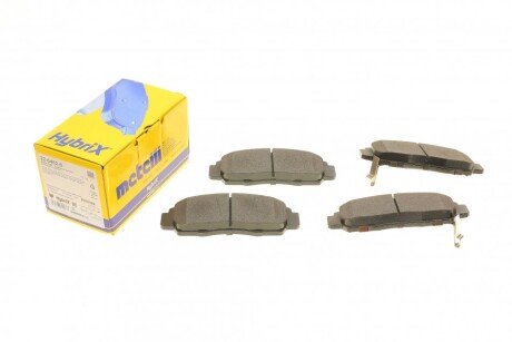 Комплект гальмівних колодок (дискових) METELLI 22-0462-0