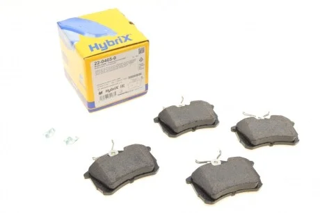 Комплект гальмівних колодок (дискових) 22-0465-0 METELLI 2204650