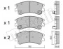 Комплект гальмівних колодок (дискових) 22-0476-0 METELLI 2204760 (фото 2)