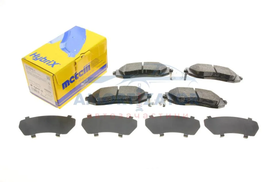 Комплект гальмівних колодок (дискових) 22-0500-1 METELLI 2205001 (фото 1)
