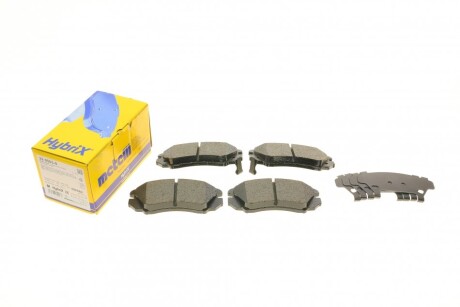 Комплект гальмівних колодок (дискових) METELLI 22-0503-0
