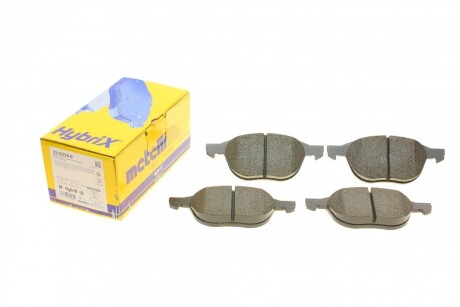 Комплект гальмівних колодок (дискових) METELLI 22-0534-0