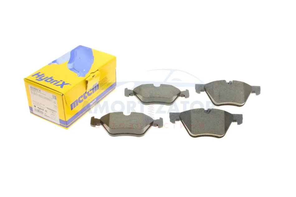Комплект гальмівних колодок (дискових) 22-0557-5 METELLI 2205575 (фото 1)