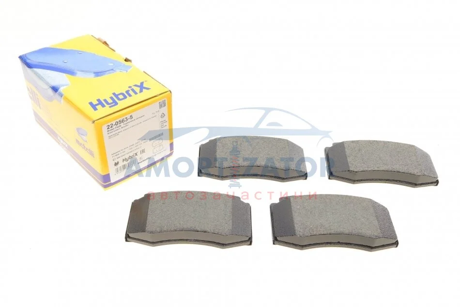 Комплект гальмівних колодок (дискових) 22-0563-5 METELLI 2205635 (фото 1)