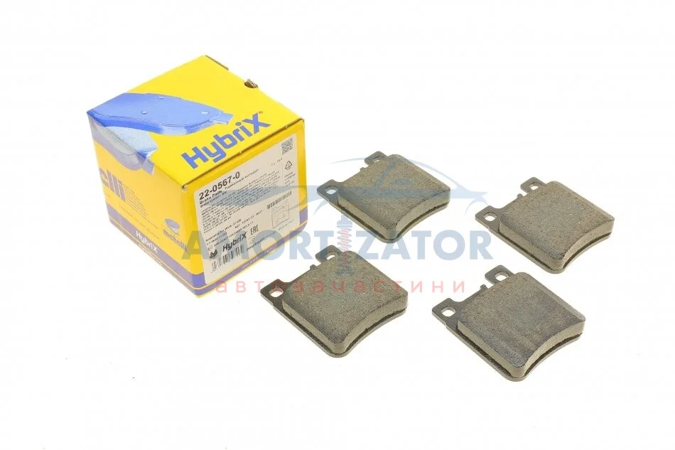 Комплект гальмівних колодок (дискових) 22-0567-0 METELLI 2205670 (фото 1)