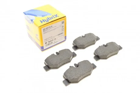 Комплект гальмівних колодок (дискових) 22-0576-0 METELLI 2205760