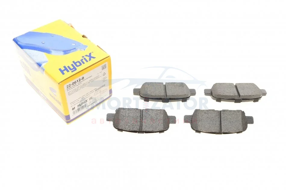 Комплект гальмівних колодок (дискових) 22-0612-0 METELLI 2206120 (фото 1)