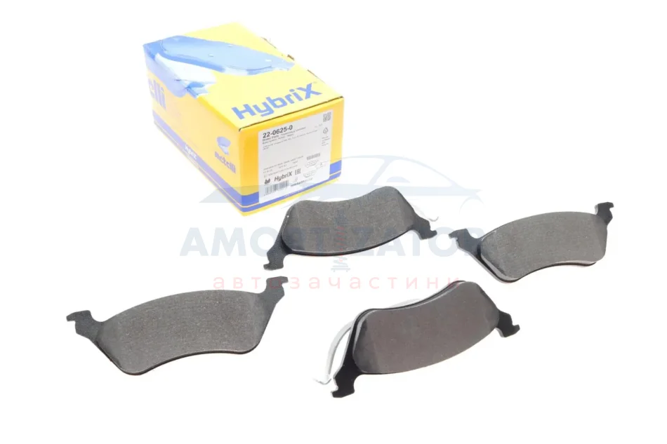 Комплект гальмівних колодок (дискових) 22-0625-0 METELLI 2206250 (фото 1)