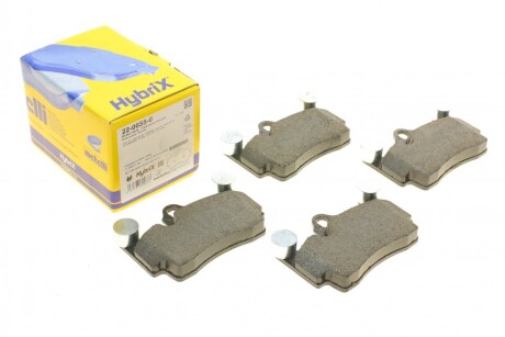 Комплект гальмівних колодок (дискових) METELLI 22-0655-0