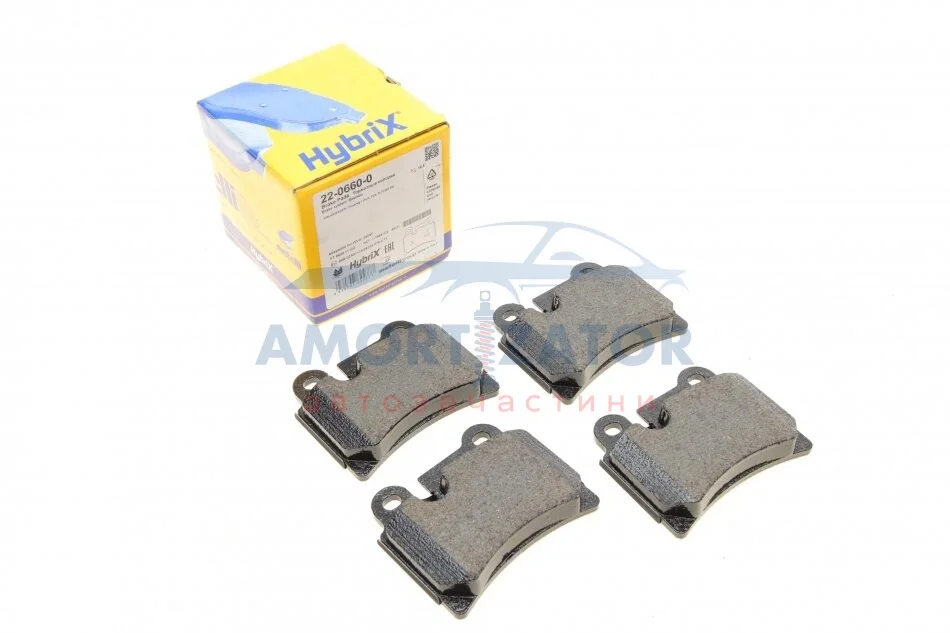 Комплект гальмівних колодок (дискових) 22-0660-0 METELLI 2206600 (фото 1)