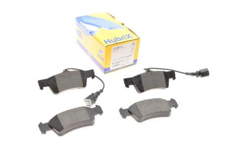 Комплект гальмівних колодок (дискових) METELLI 22-0661-0