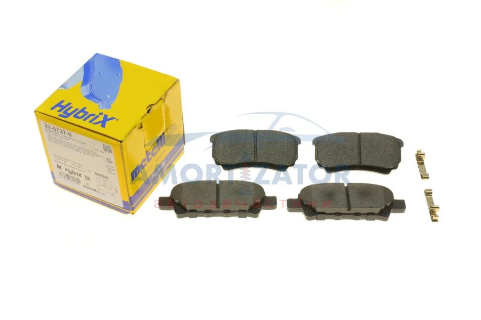 Комплект гальмівних колодок (дискових) 22-0737-0 METELLI 2207370 (фото 1)