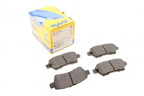 Комплект гальмівних колодок (дискових) 22-0744-0 METELLI 2207440