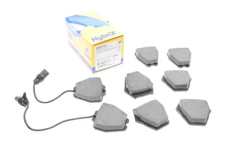 Комплект гальмівних колодок (дискових) METELLI 2207741