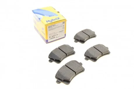 Комплект гальмівних колодок (дискових) 22-0776-0 METELLI 2207760