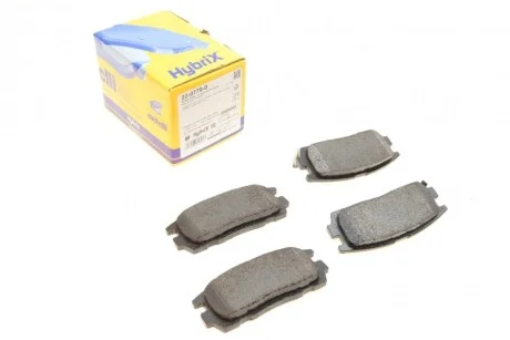 Комплект гальмівних колодок (дискових) 22-0779-0 METELLI 2207790