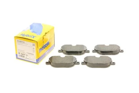 Комплект гальмівних колодок (дискових) 22-0837-0 METELLI 2208370