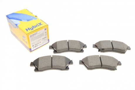 Комплект гальмівних колодок (дискових) METELLI 22-0838-0