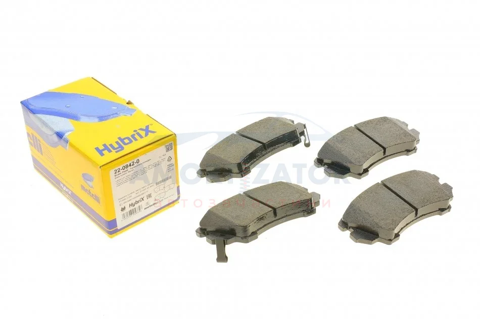 Комплект гальмівних колодок (дискових) 22-0842-0 METELLI 2208420 (фото 1)