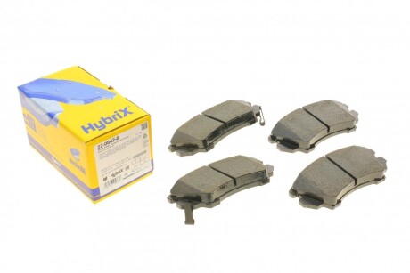 Комплект гальмівних колодок (дискових) METELLI 22-0842-0