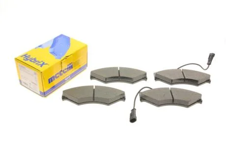 Комплект гальмівних колодок (дискових) METELLI 2208491